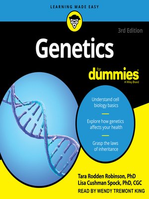 cover image of Genetics For Dummies